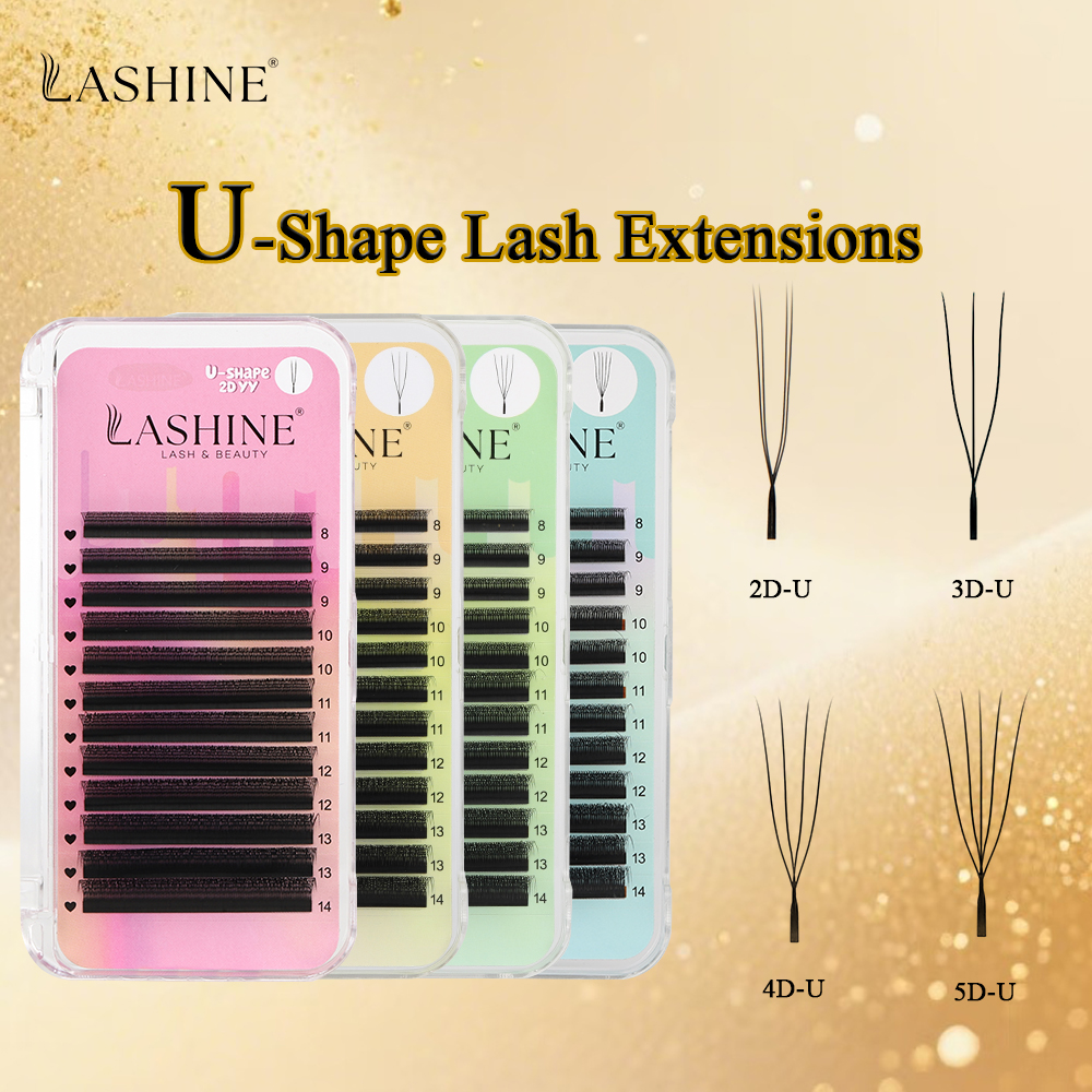 Eyelash Extension Yelix - Lashine U Shaped YY 3D 4D