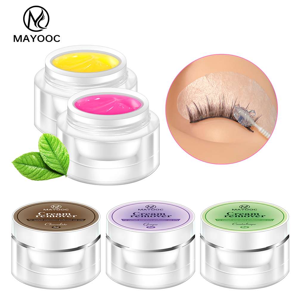 Eyelash Extension Wash - 5/15g Cream Lash Remover for Eyelash
