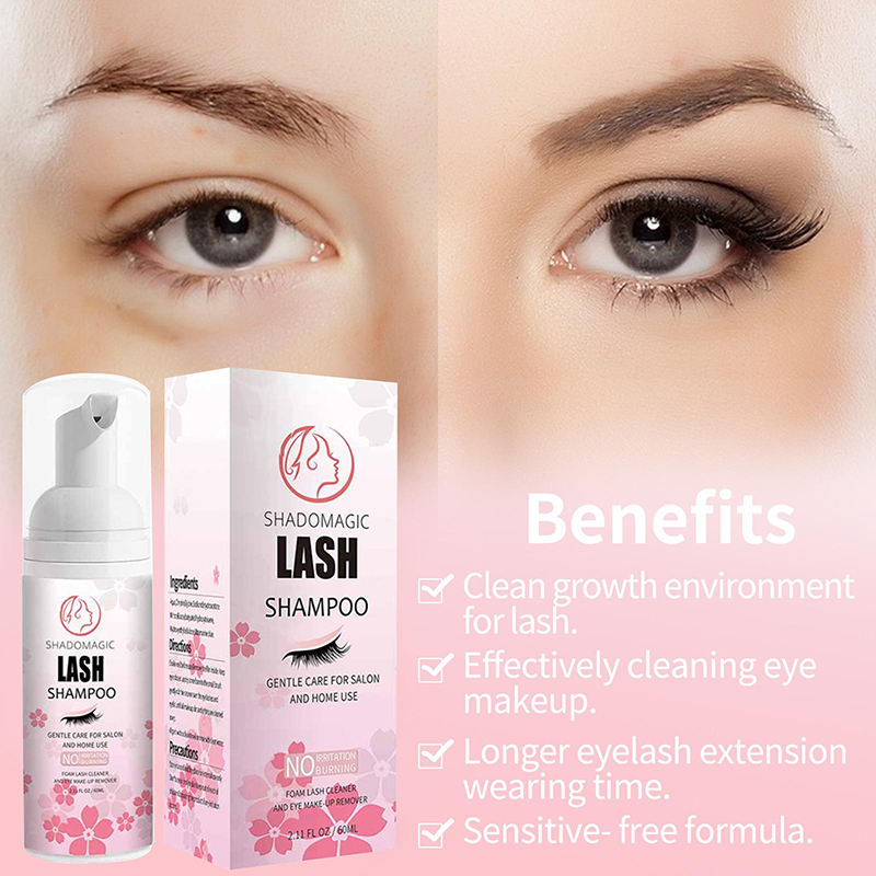 Eyelash Extension Wash - 「Fast Cleaning Lash Shampoo For Eyelash