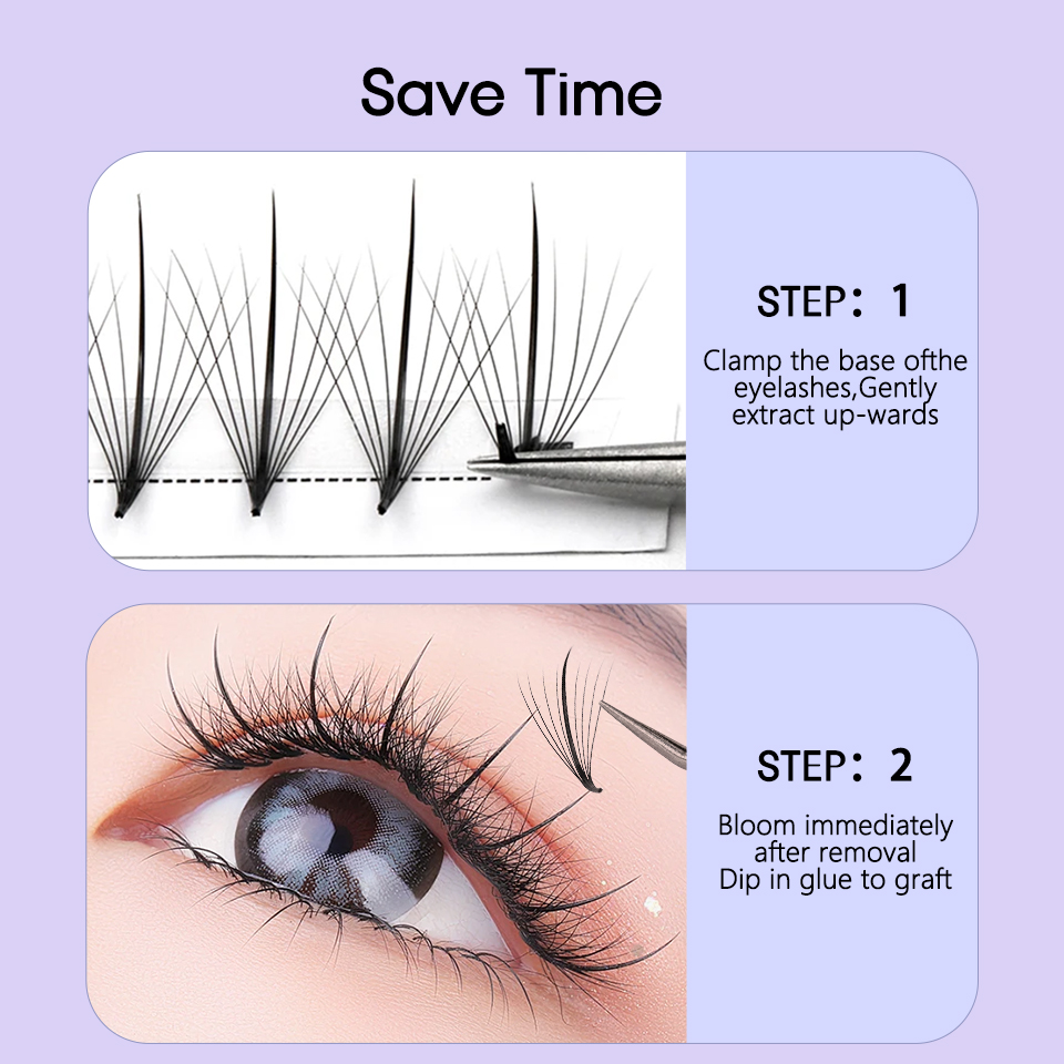 AGUUD 3D 5D 7D 9D 11D 13D 15D  - Eyelash Extension Russian 리뷰 및 가격