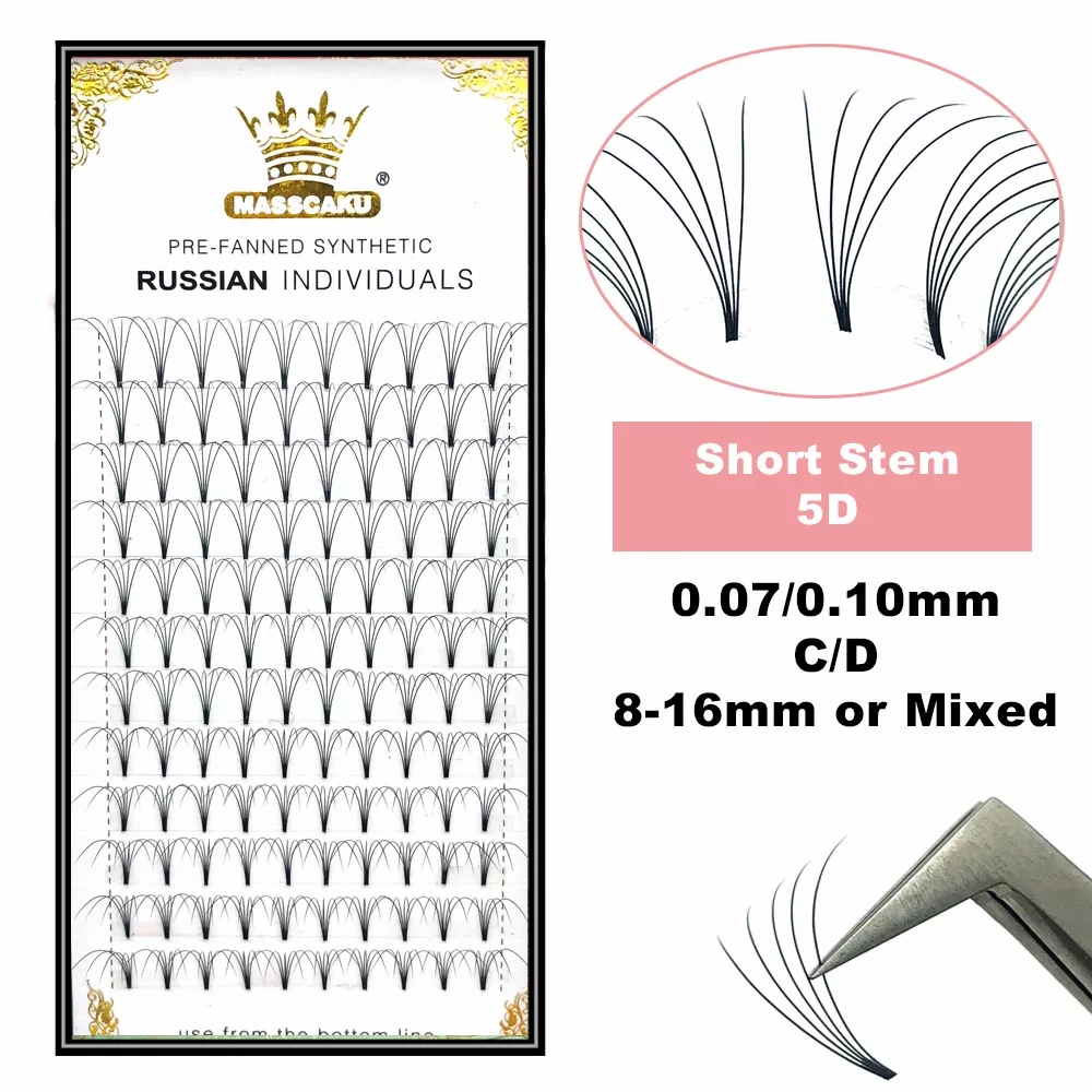 MASSCAKU Premade Russian Volum - Eyelash Extension Russian 리뷰 및 가격