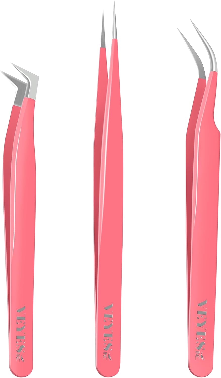 3pcs Lash Tweezers Set: Isolat - Isolation Tweezer Curved 리뷰 및 가격