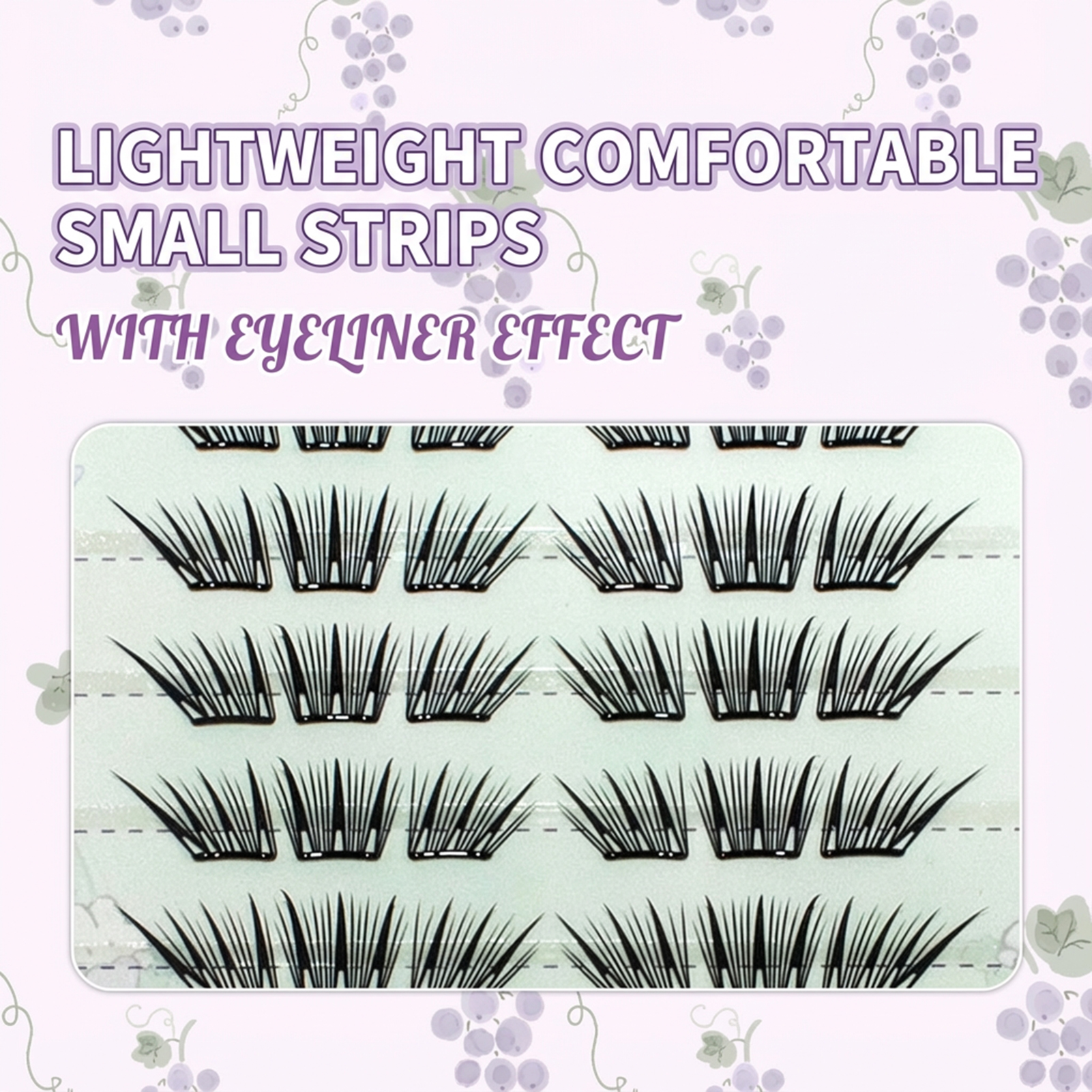 No Glue False Eyelashes cluste - Eyelash Extension No 9 리뷰 및 가격