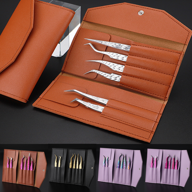 6PCS Eyelashes Tweezers Set Cu - Isolation Tweezer Curved 리뷰 및 가격
