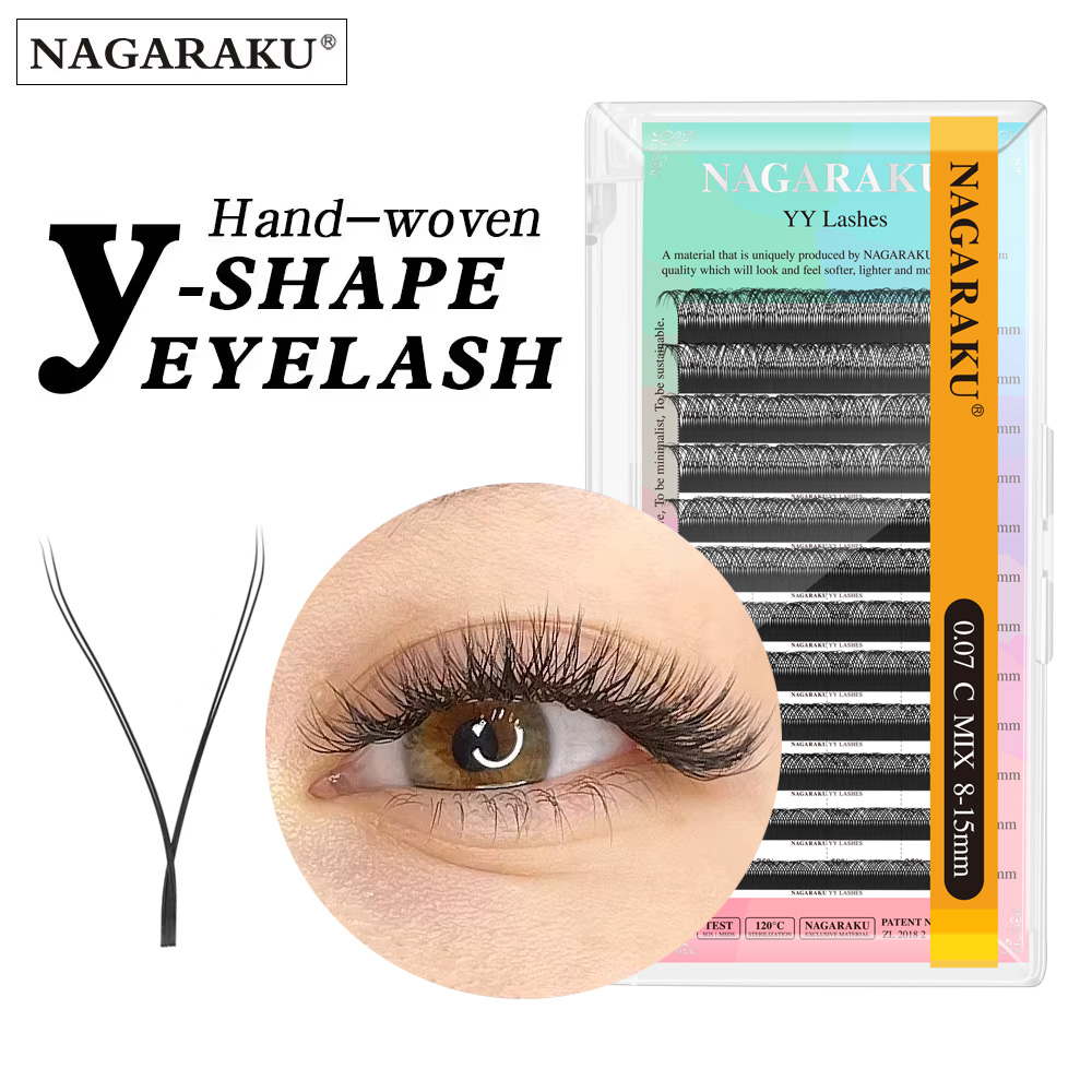 NAGARAKU YY Shape Hand Woven P - Eyelash Extension Yelix 리뷰 및 가격