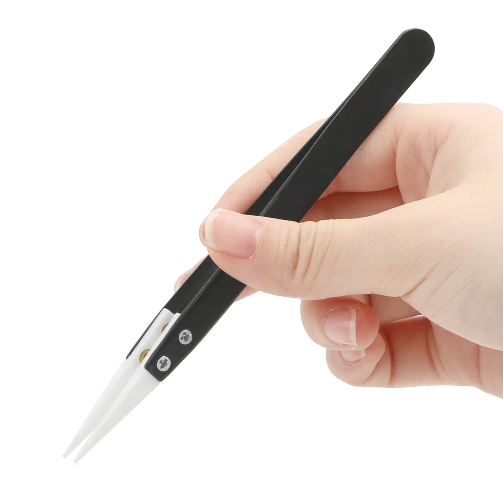 Ceramic antistatic tweezers, i - Isolation Tweezer Curved 리뷰 및 가격