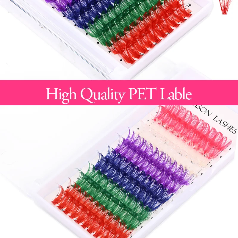 ARISON 12 Rows Mixed Colored C - Lash Tile Palette 리뷰 및 가격