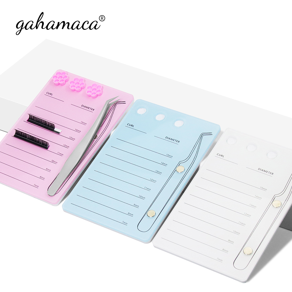 GAHAMACA Acrylic Lashes Holder - Lash Tile Palette 리뷰 및 가격