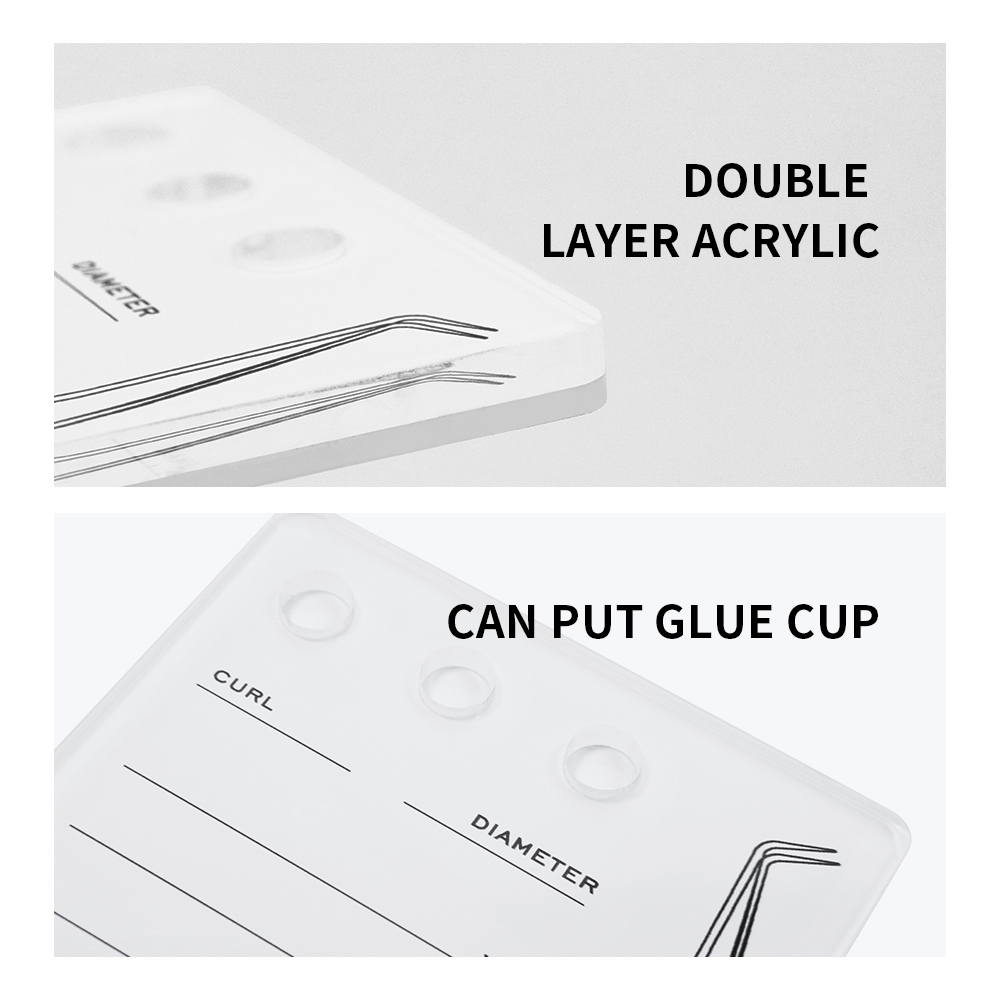 GAHAMACA Acrylic Lashes Holder - Lash Tile Palette 리뷰 및 가격