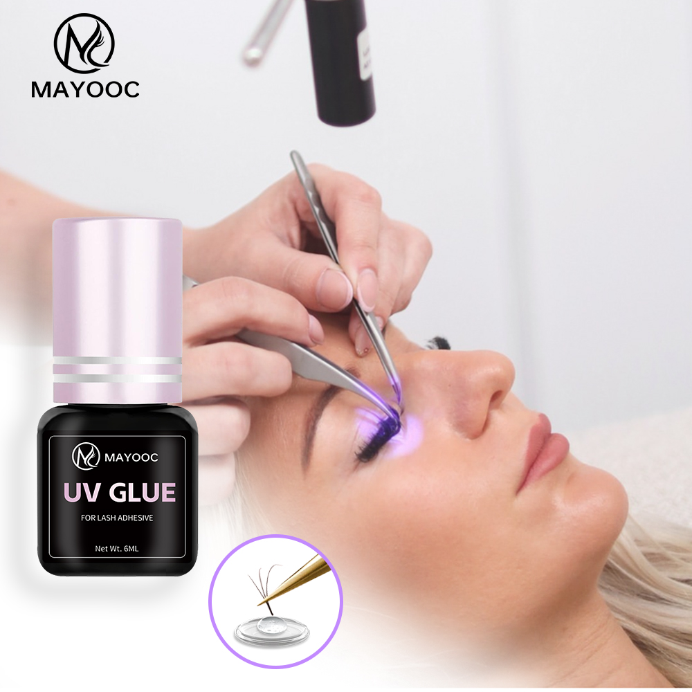MAYOOC Fast Drying 0.1S UV Eye - Eyelash Extension Logo 리뷰 및 가격