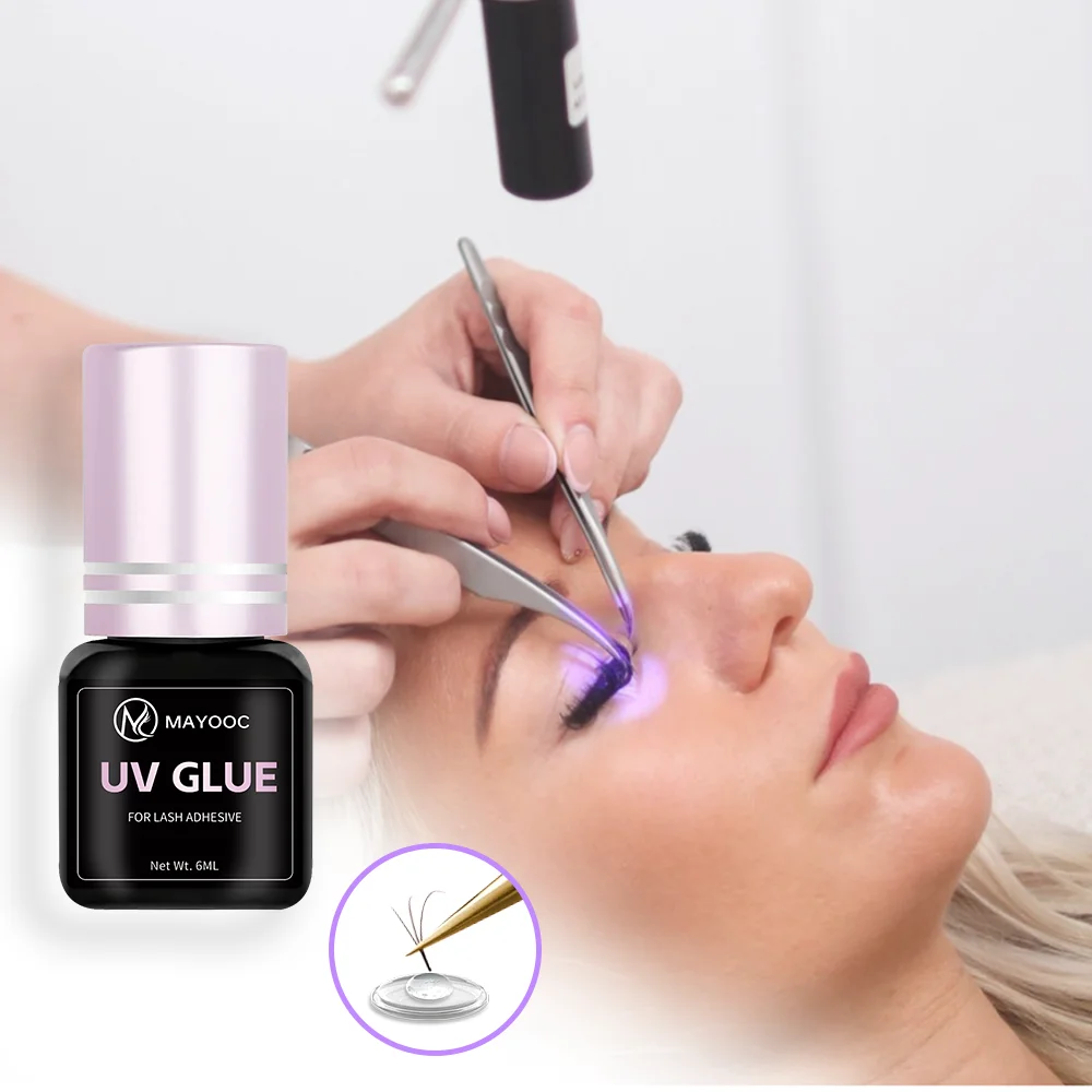 MAYOOC Fast Drying 0.1S UV Eye - Eyelash Extension Logo 리뷰 및 가격