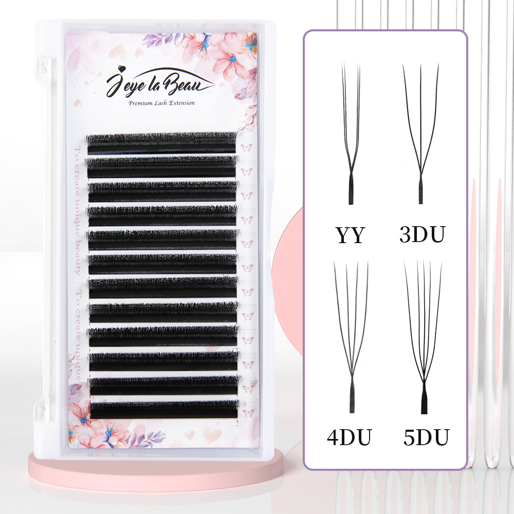 U Shaped YY 3DW 4DW 5DW Eyelas - Eyelash Extension Yelix 리뷰 및 가격