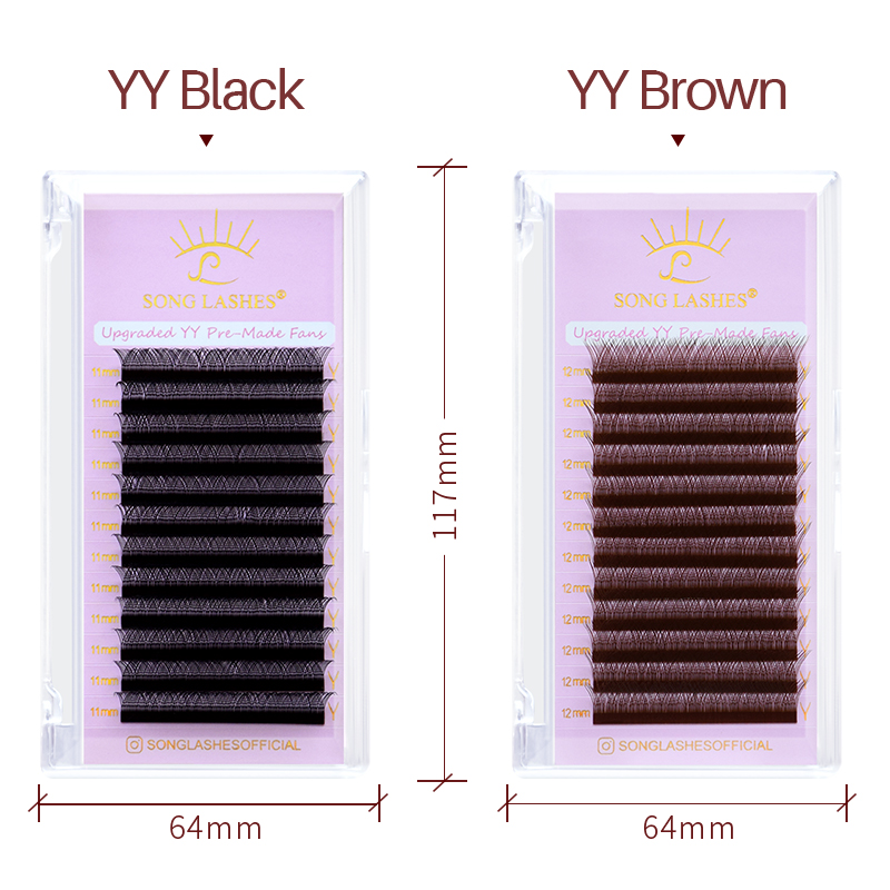 SONG LASHES New Premade Fans Y - Eyelash Extension Yelix 리뷰 및 가격