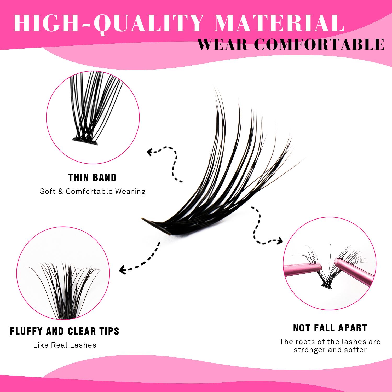 TDANCE 280PCS DIY Mix Clusters - Eyelash Extension Remover At Home 리뷰 및 가격