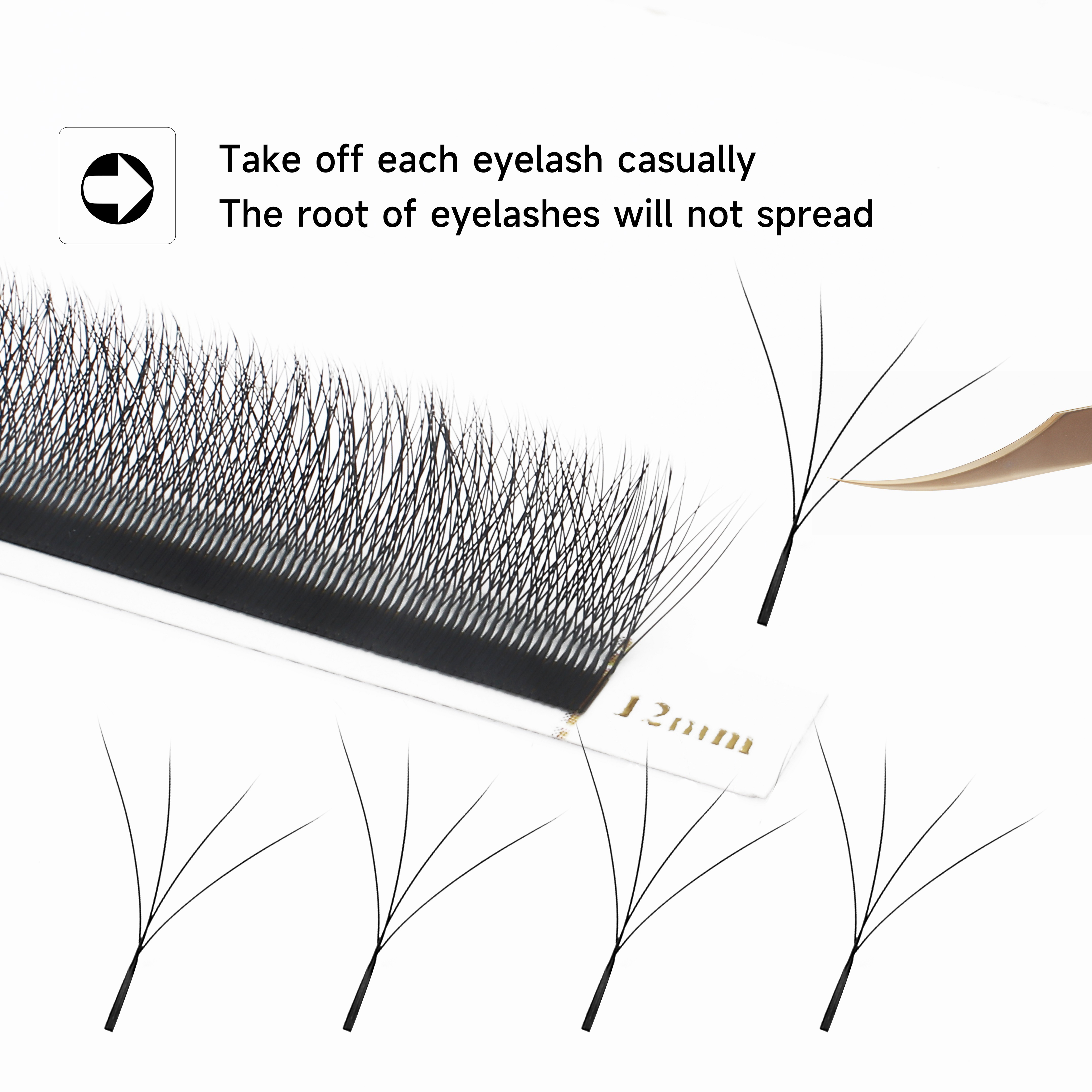 XIUSUZAKI W Shaped Bloom 2D 3D - Eyelash Extension Yelix 리뷰 및 가격