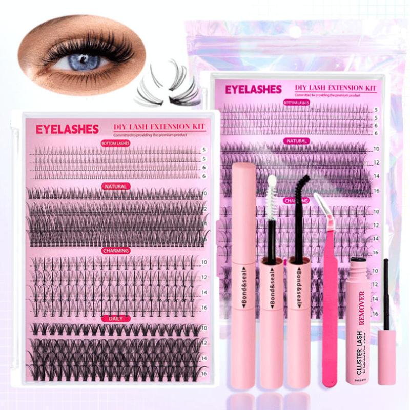 Cluster Lash Extensions Kit wi - Eyelash Extension Remover At Home 리뷰 및 가격