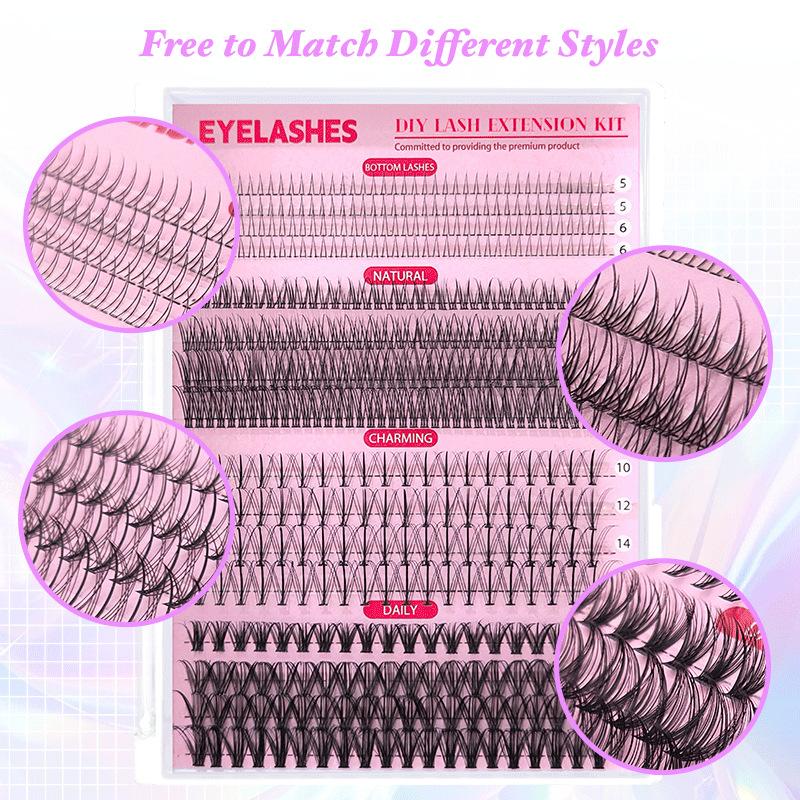 Cluster Lash Extensions Kit wi - Eyelash Extension Remover At Home 리뷰 및 가격