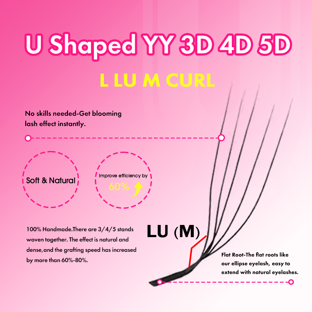 MASSCAKU 3D 4D 5D L/LU/M U-Sha - Eyelash Extension Yelix 리뷰 및 가격