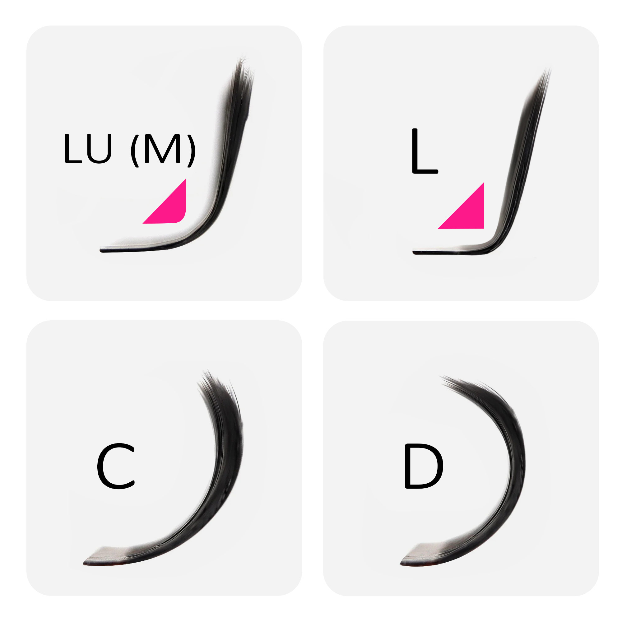 MASSCAKU 3D 4D 5D L/LU/M U-Sha - Eyelash Extension Yelix 리뷰 및 가격