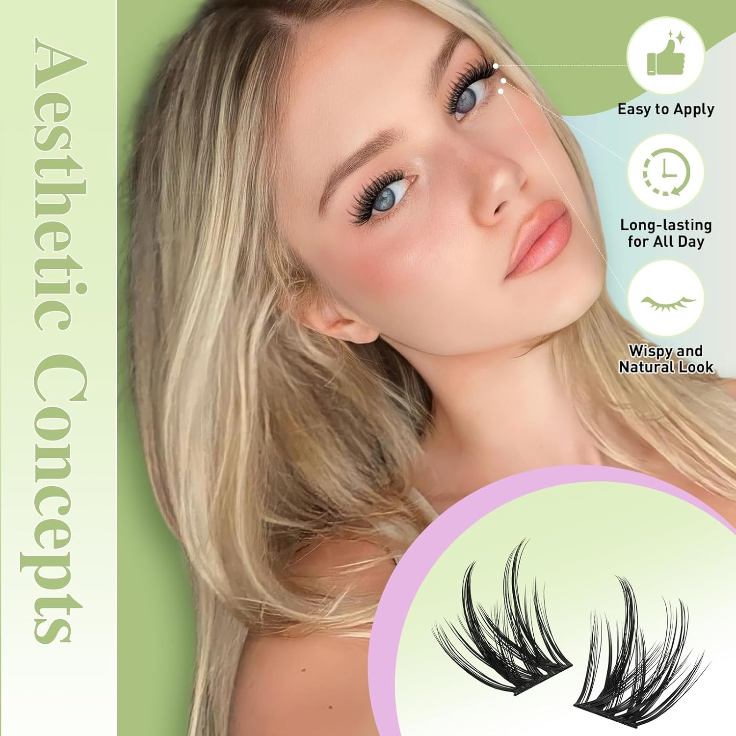 144Pcs Lash Clusters Kit with  - Eyelash Extension Remover At Home 리뷰 및 가격