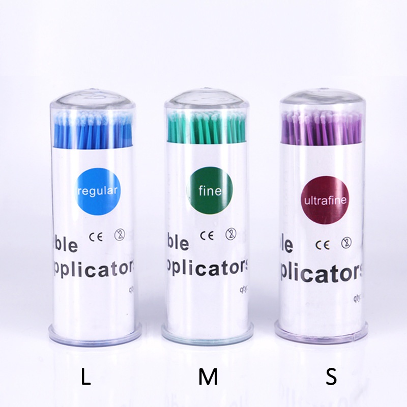 100Pcs/bottle MicroBrush For E - Eyelash Extension Eyelash 리뷰 및 가격
