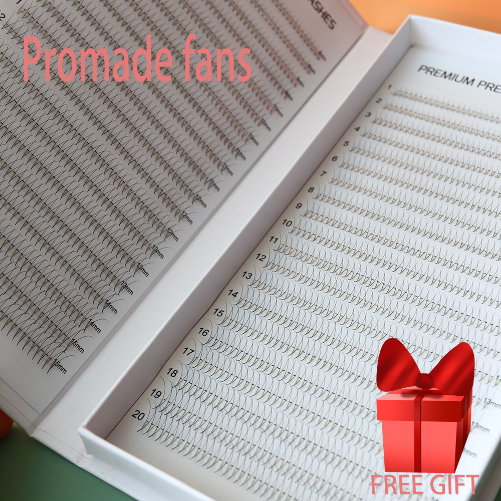 800/1600 Fans Narrow Premade L - Eyelash Extension Russian 리뷰 및 가격