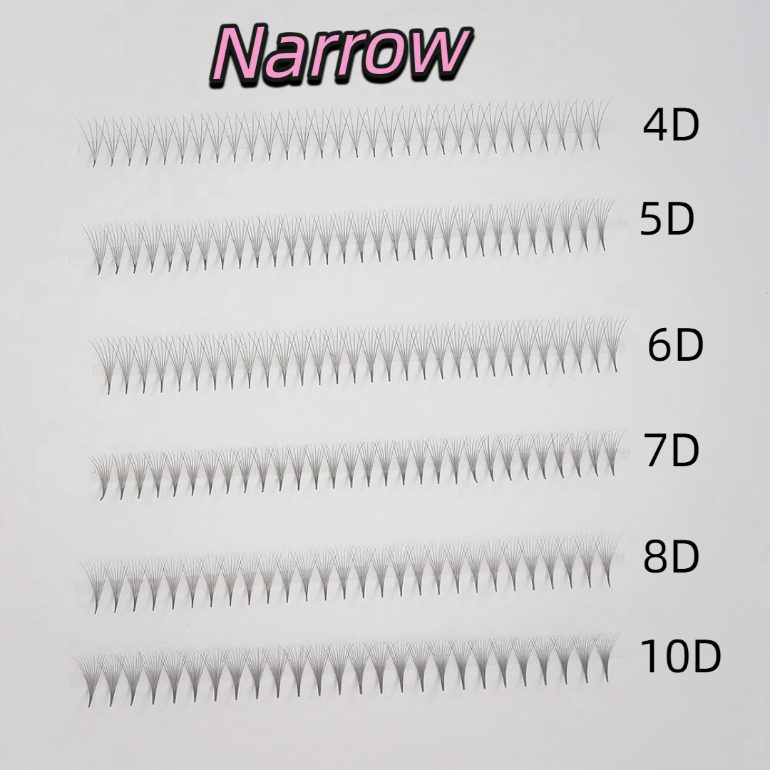 800/1600 Fans Narrow Premade L - Eyelash Extension Russian 리뷰 및 가격