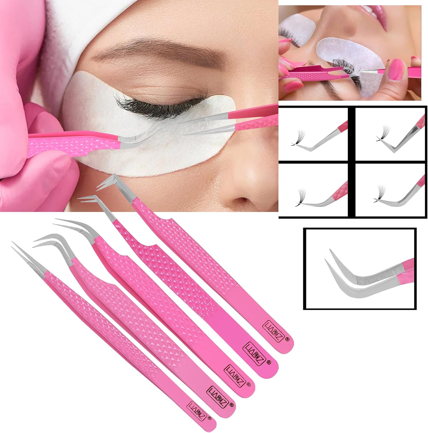 Precision Fiber Tip Eyelash Ex - Isolation Tweezer Curved 리뷰 및 가격