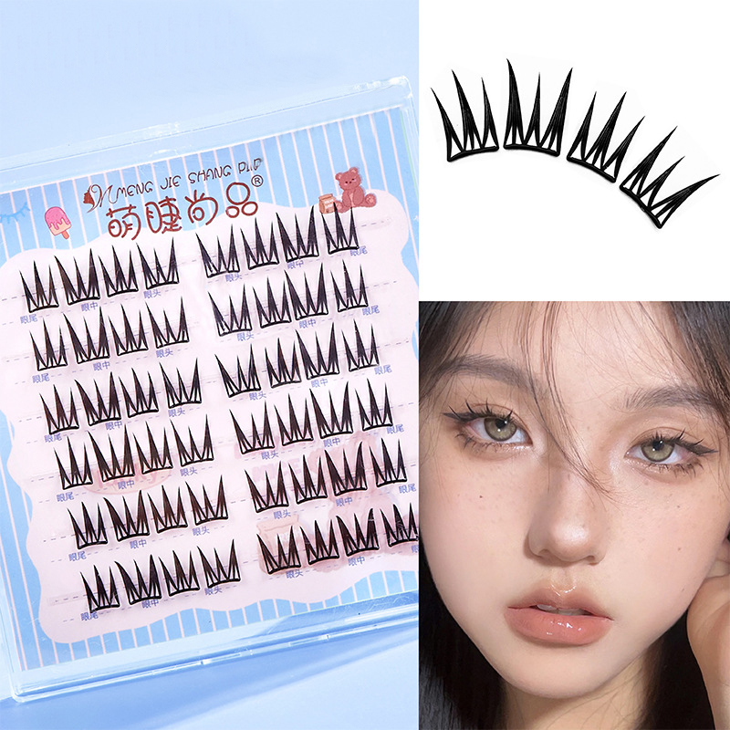 6 Rows New Doll False Eyelashe - Eyelash Extension No 9 리뷰 및 가격