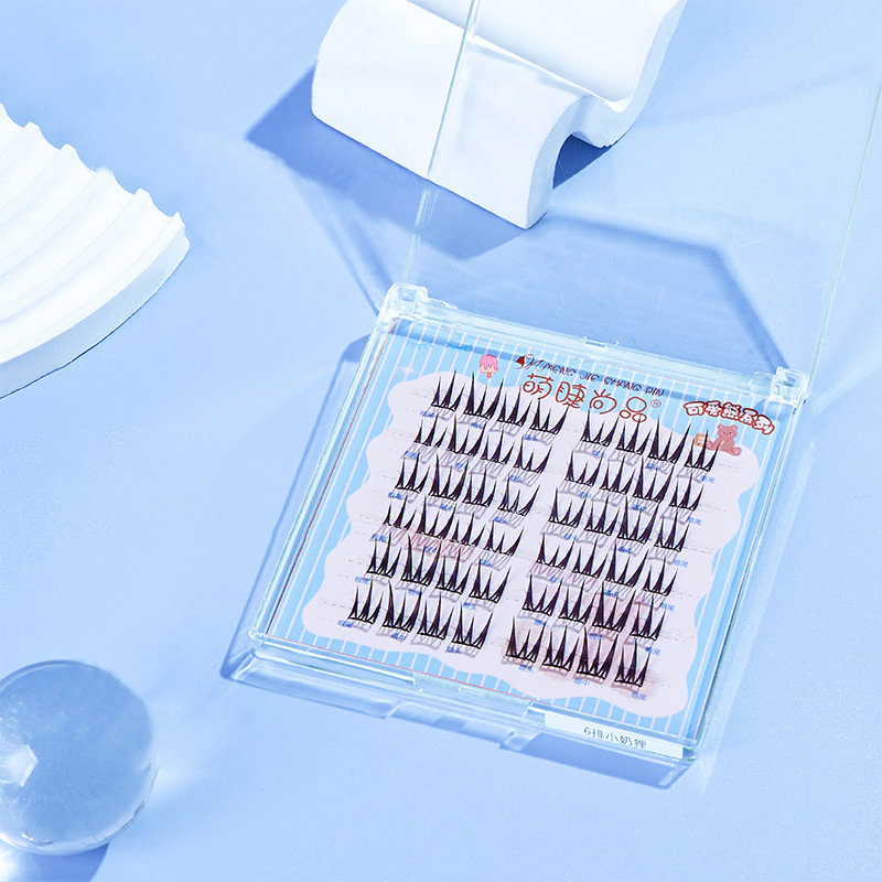 6 Rows New Doll False Eyelashe - Eyelash Extension No 9 리뷰 및 가격