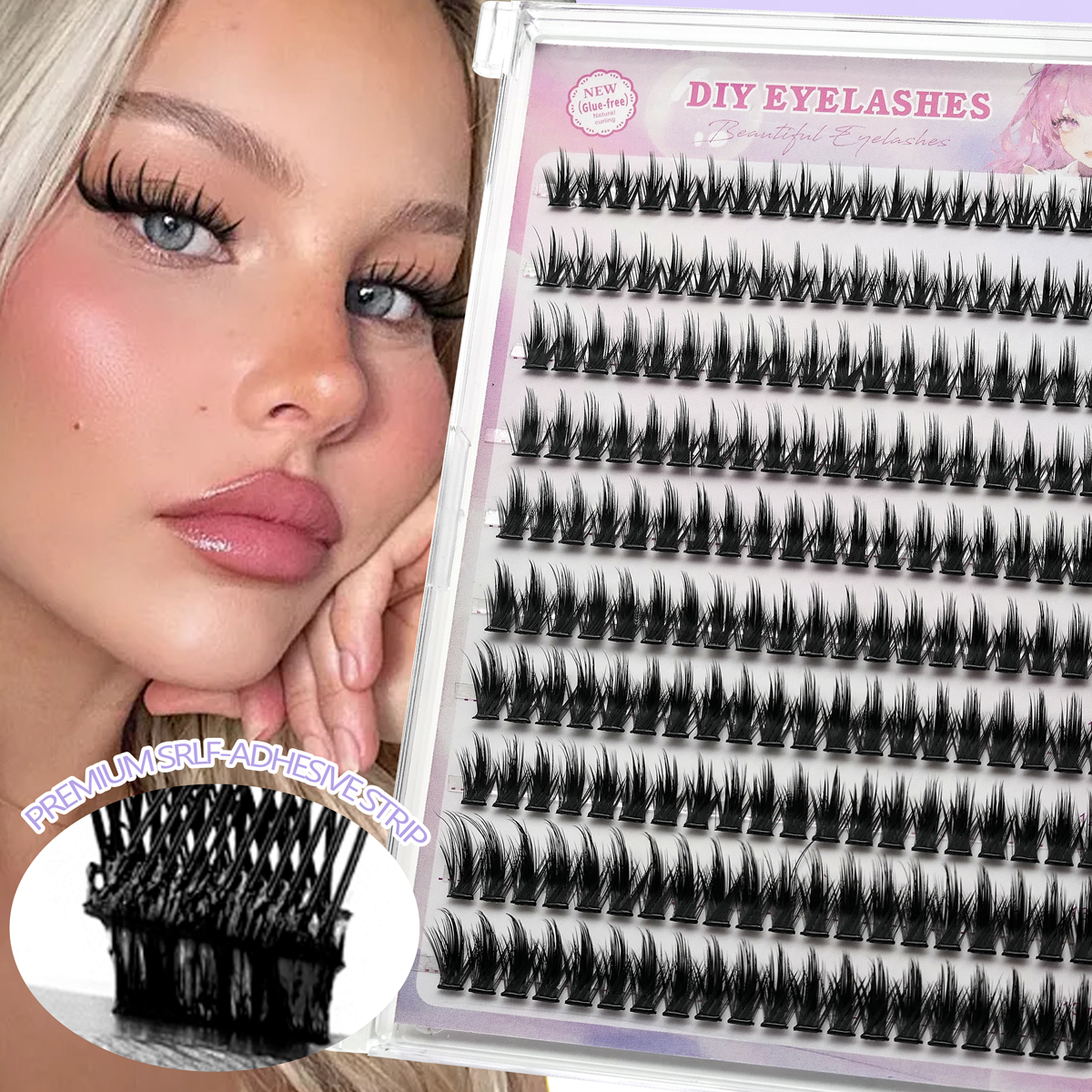 Anlinnet Self Adhesive Eyelash - Eyelash Extension No 9 리뷰 및 가격
