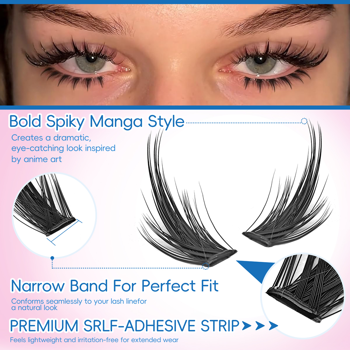 Anlinnet Self Adhesive Eyelash - Eyelash Extension No 9 리뷰 및 가격