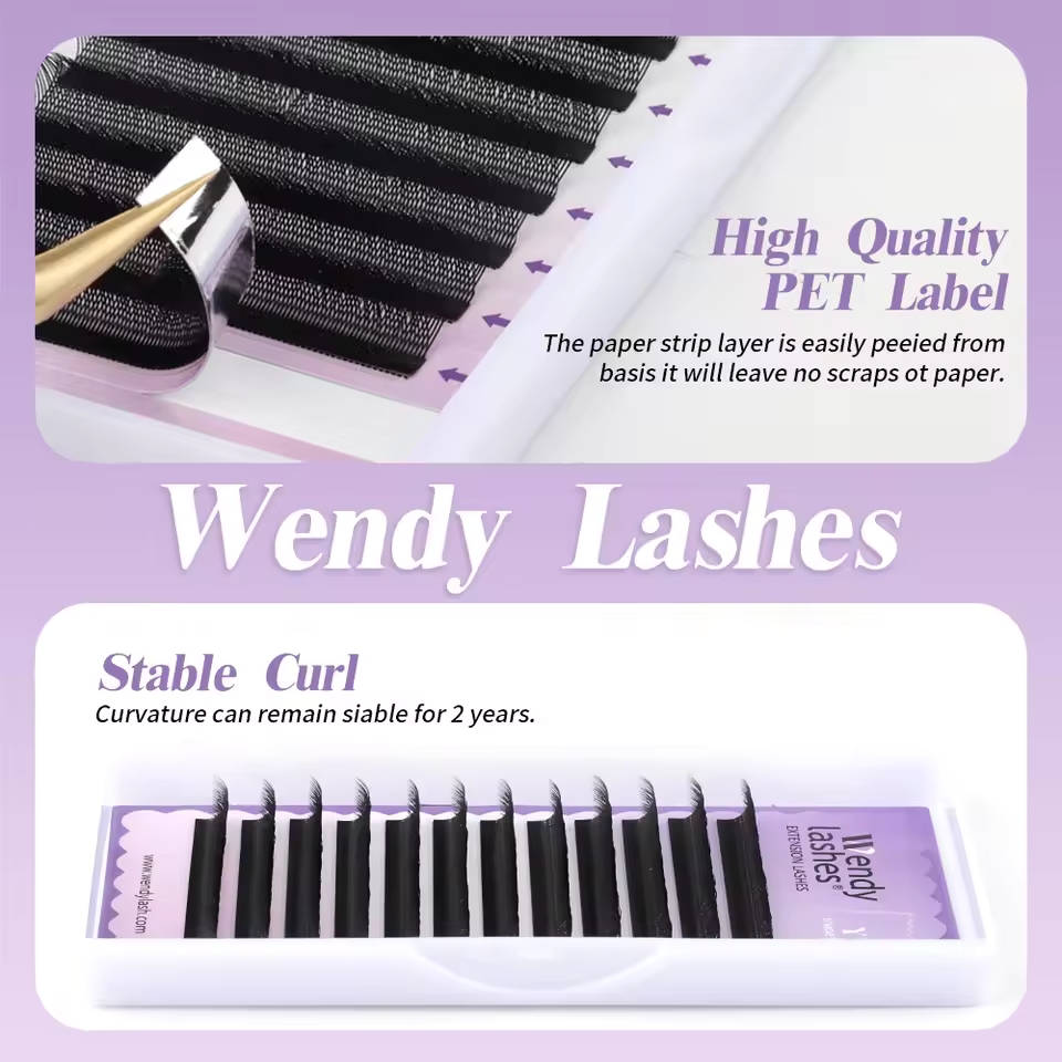 WENDY 2D YY Shape C/D Curl Eya - Eyelash Extension Yelix 리뷰 및 가격