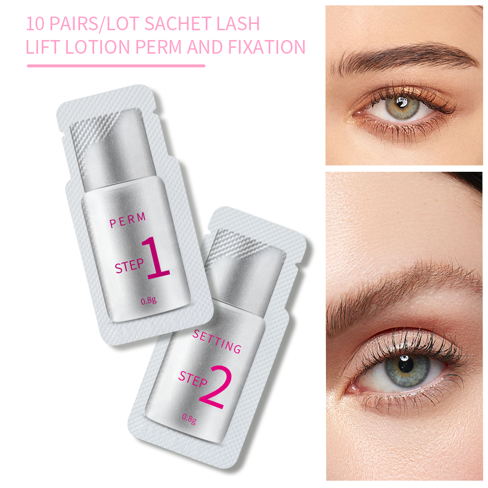 10 Pairs/Lot Eyelash Lifting L - Eyelash Extension Logo 리뷰 및 가격