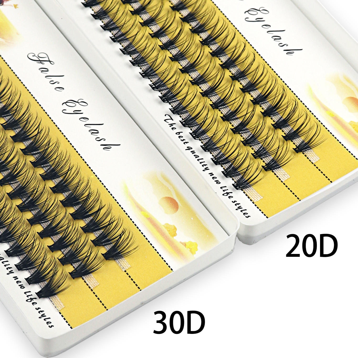 20/30D Mink Eyelashes Natural  - Eyelash Extension Russian 리뷰 및 가격