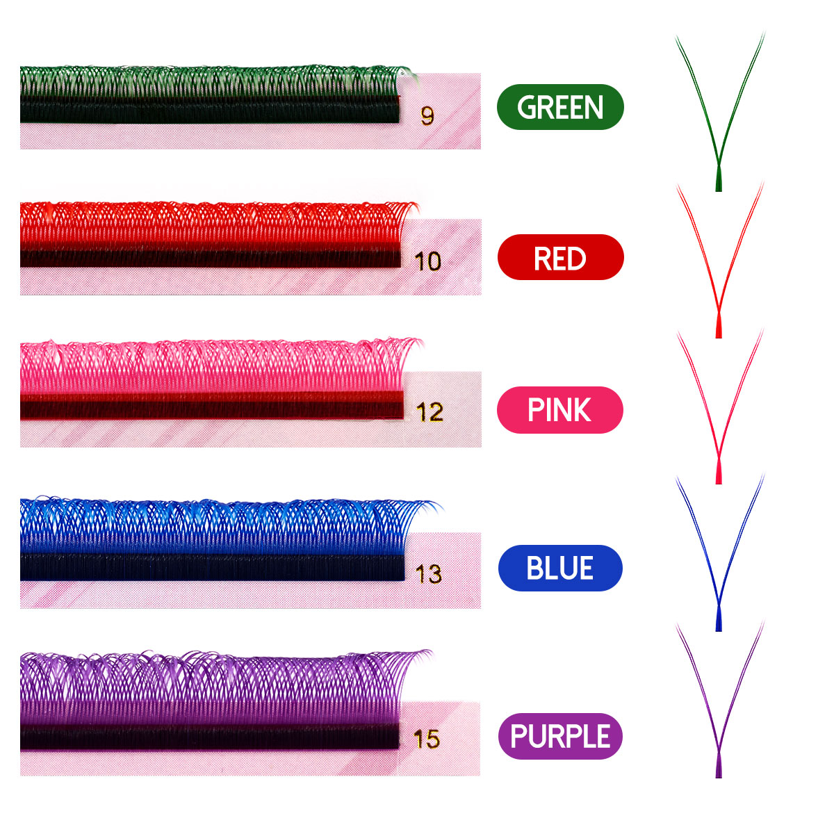 ARISON Mixed Color YY Lashes P - Lash Tile Palette 리뷰 및 가격