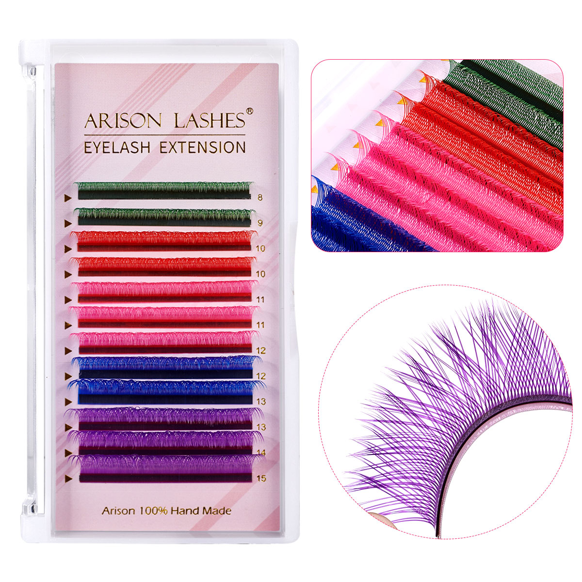 ARISON Mixed Color YY Lashes P - Lash Tile Palette 리뷰 및 가격