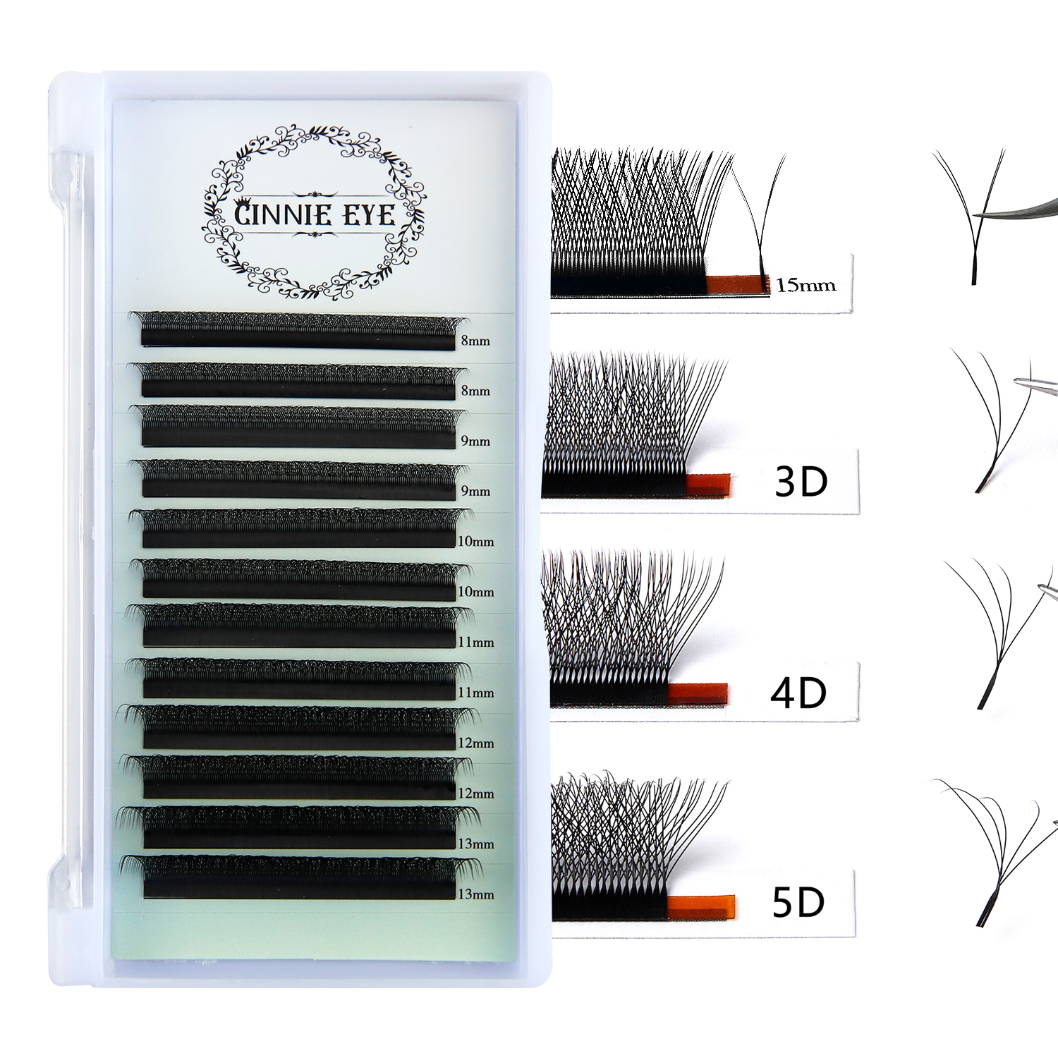 6DW Lash Extensions 5DW Premad - Eyelash Extension Logo 리뷰 및 가격