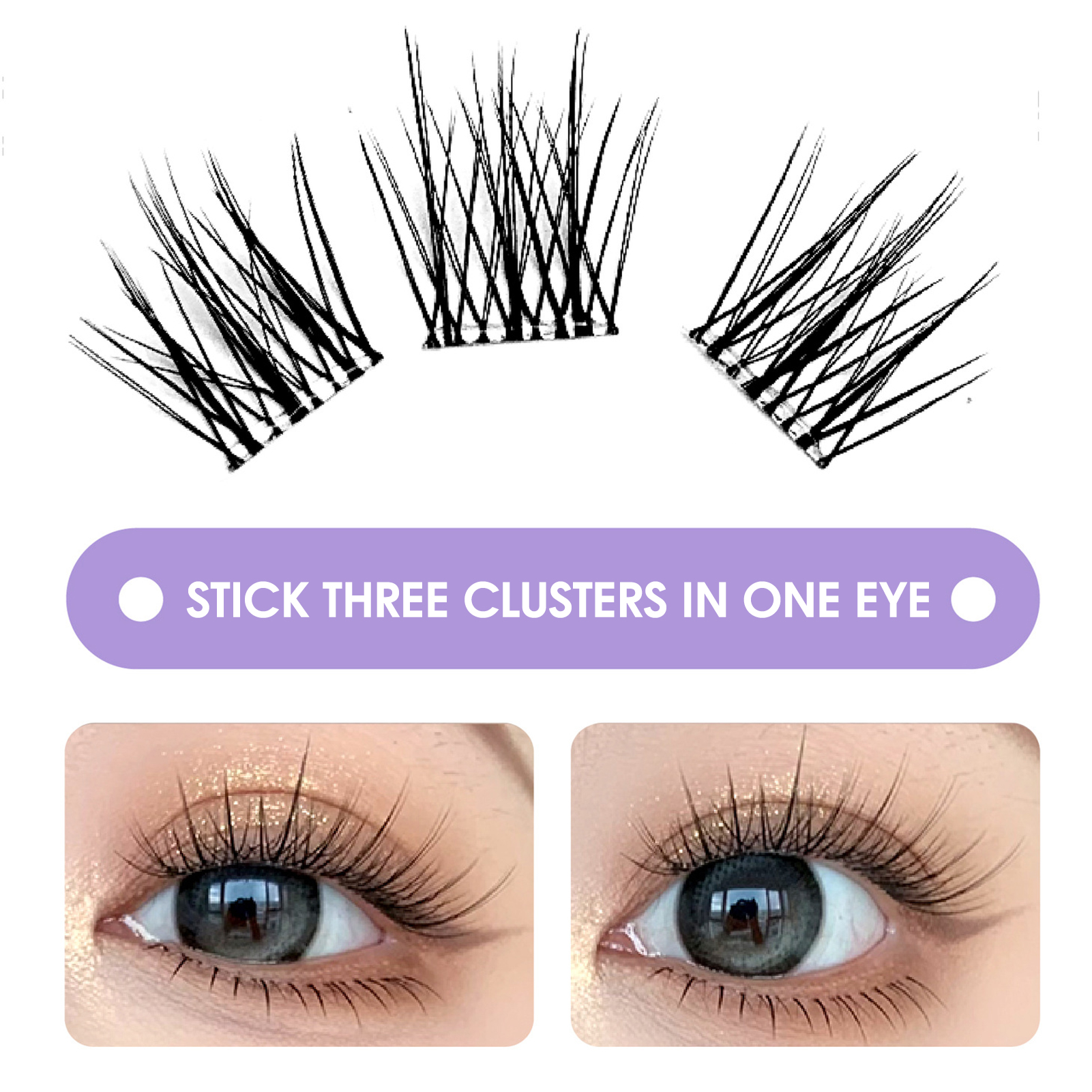 No Glue False Eyelashes extens - Eyelash Extension No 9 리뷰 및 가격