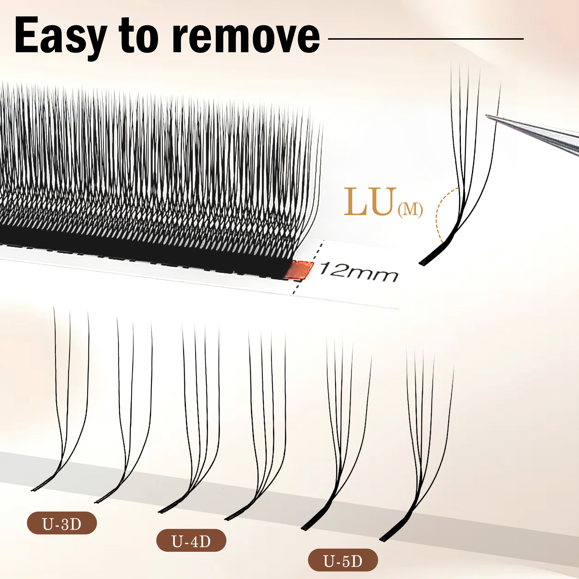 CoMango 3D 4D 5D U Shaped LU C - Eyelash Extension Yelix 리뷰 및 가격