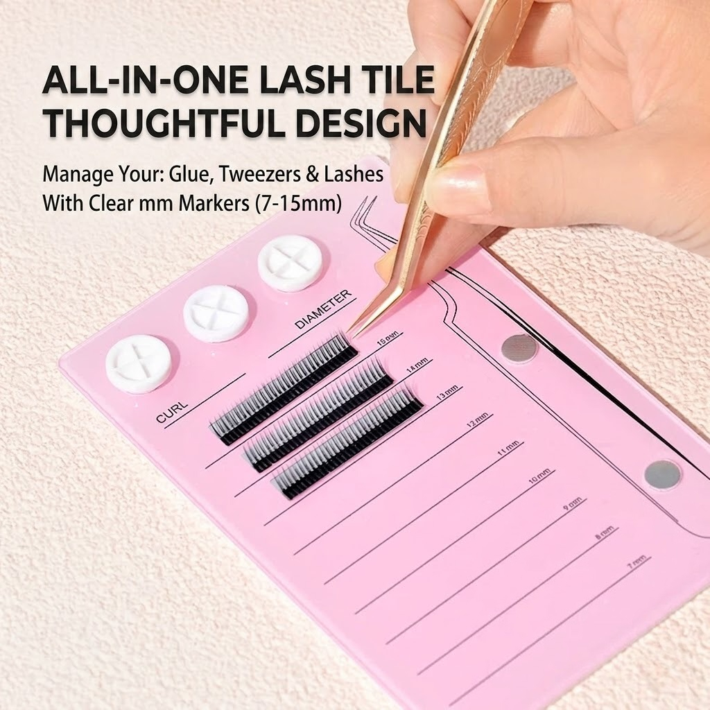 Magnetic Eyelash Extension Pal - Lash Tile Palette 리뷰 및 가격