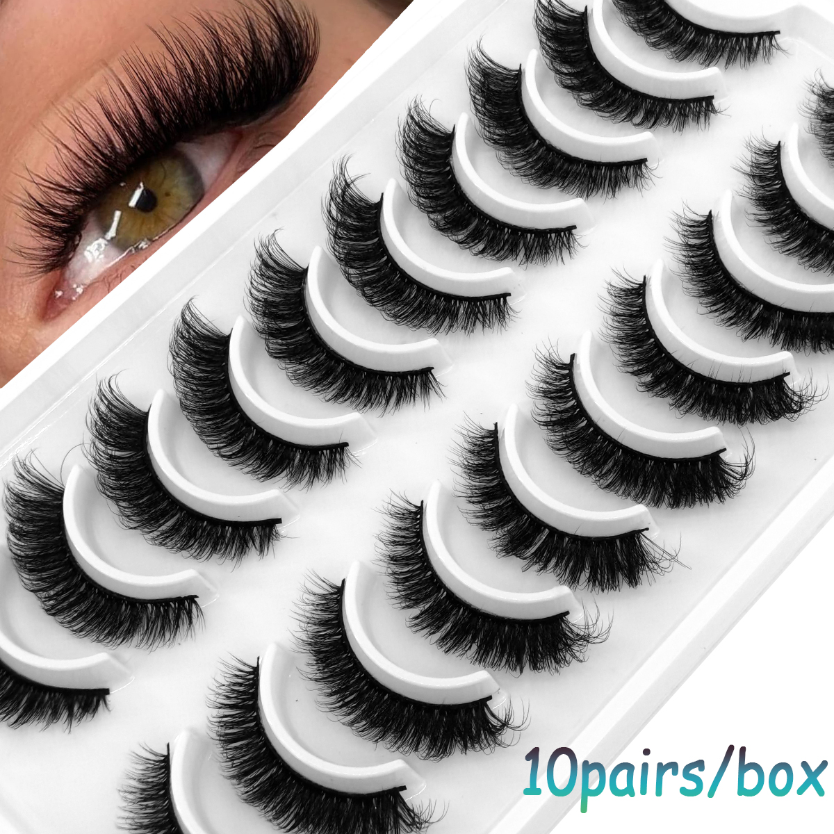 HBZGTLAD Russian Strip Lashes  - Eyelash Extension Russian 리뷰 및 가격