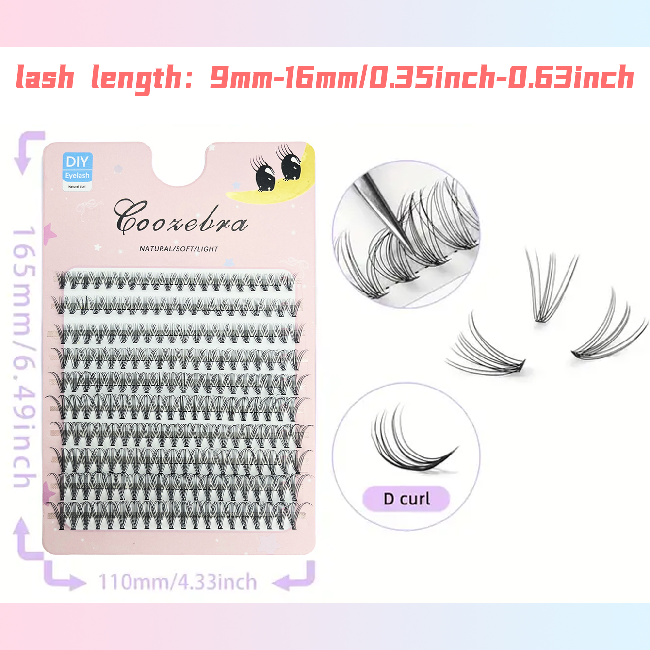 200pcs Individual DIY Eyelash  - Eyelash Extension Eyelash 리뷰 및 가격