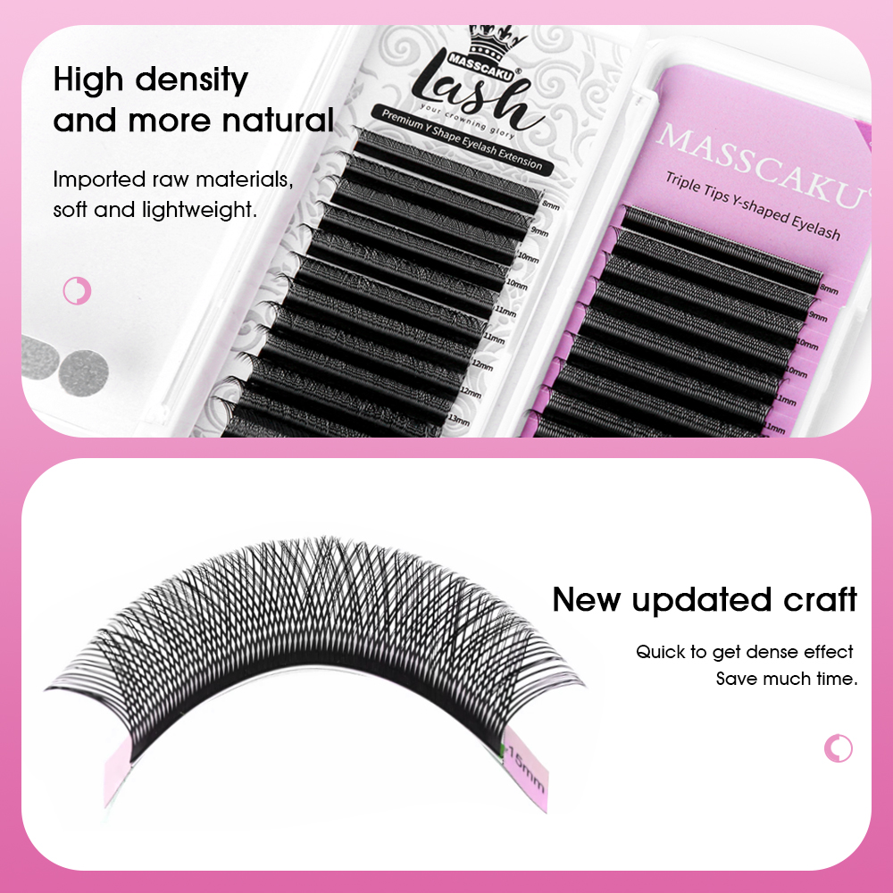 Hot Selling Masscaku YY Shape  - Eyelash Extension Yelix 리뷰 및 가격