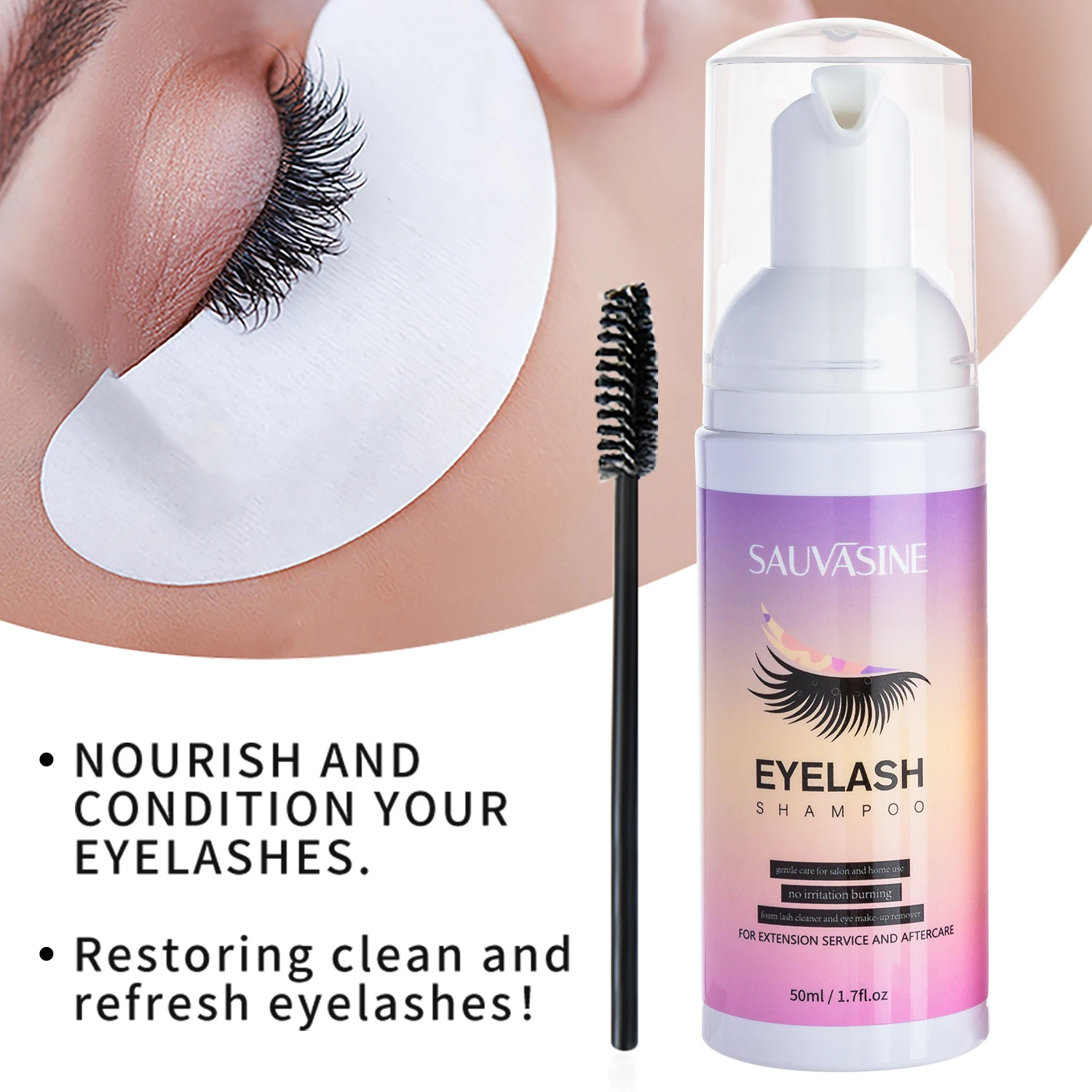 5/10PCS 50ML Eyelash Extension - Eyelash Extension Wash 리뷰 및 가격