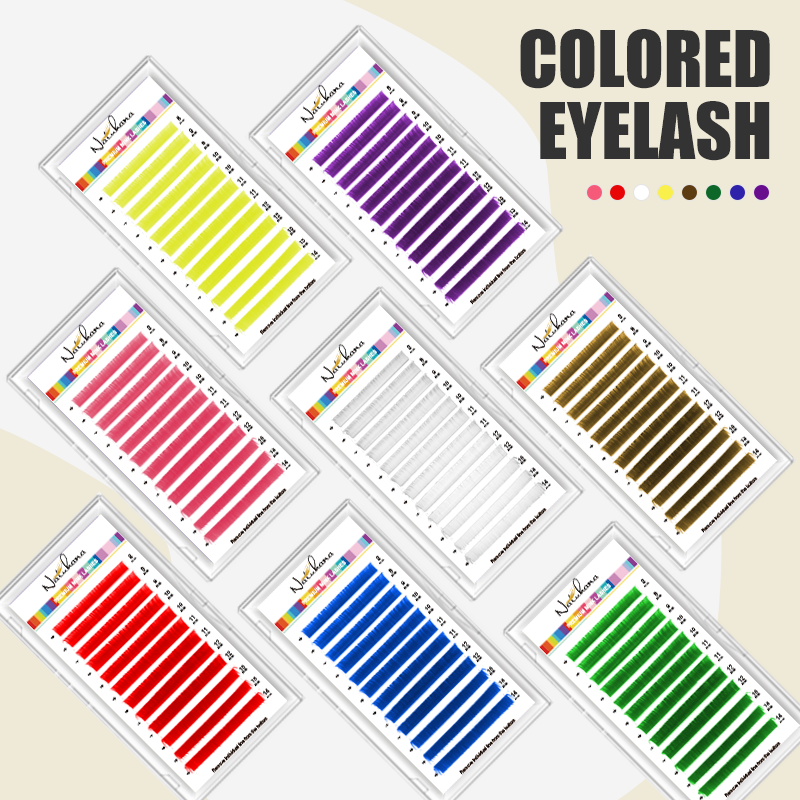 NATUHANA Colored Eyelashes for - Lash Tile Palette 리뷰 및 가격