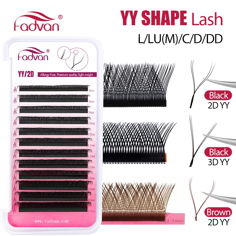 FADVAN YY/SYY Shape L/LU(M)/C/ - Eyelash Extension Yelix 리뷰 및 가격