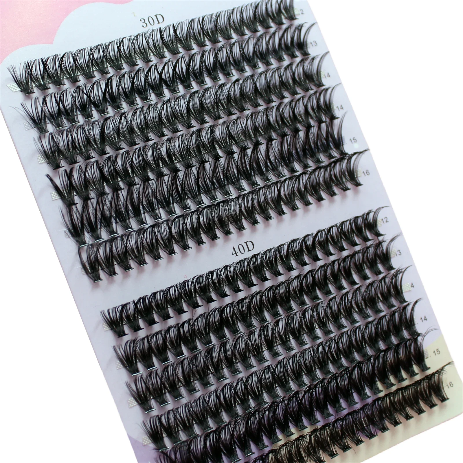 Natural Thick 30/40D Mix 12-16 - Eyelash Extension Russian 리뷰 및 가격