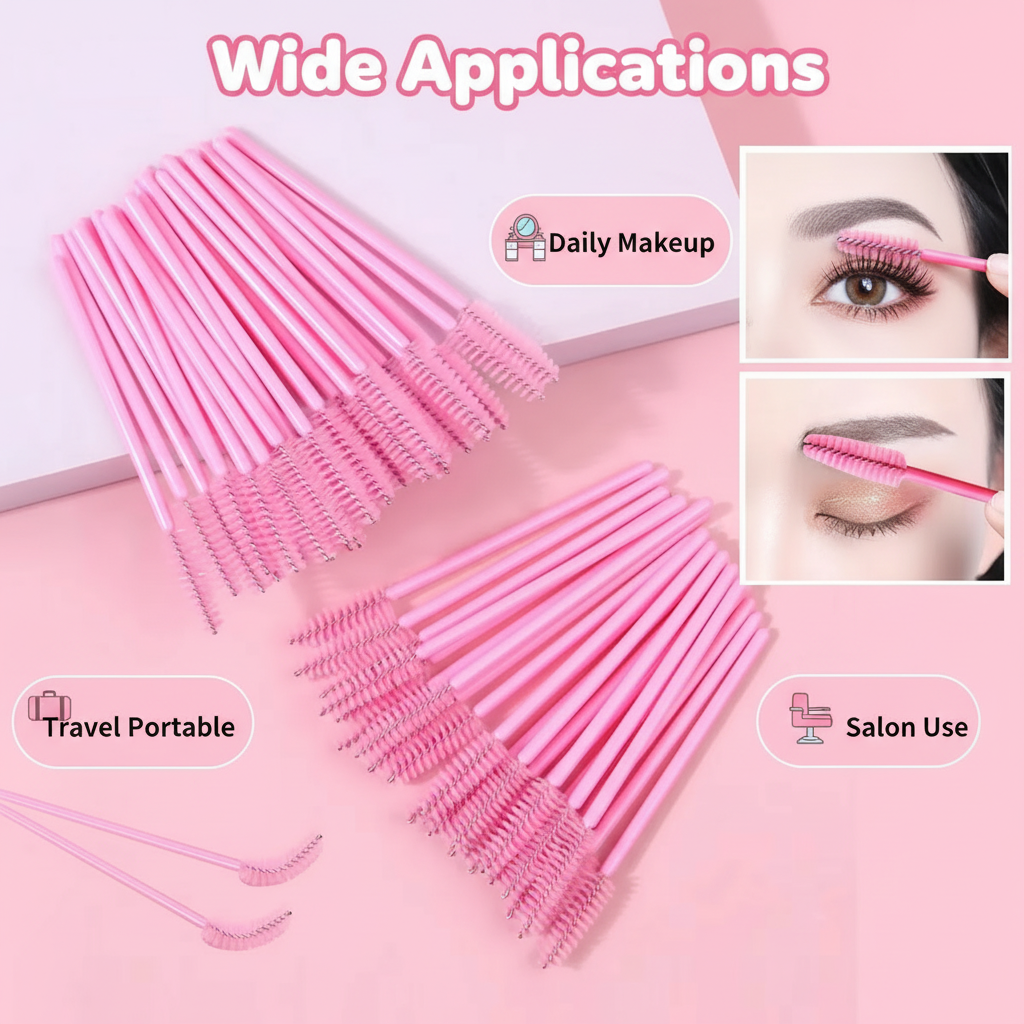 50pcs Disposable Eyelash Brush - Eyelash Extension Eyelash 리뷰 및 가격