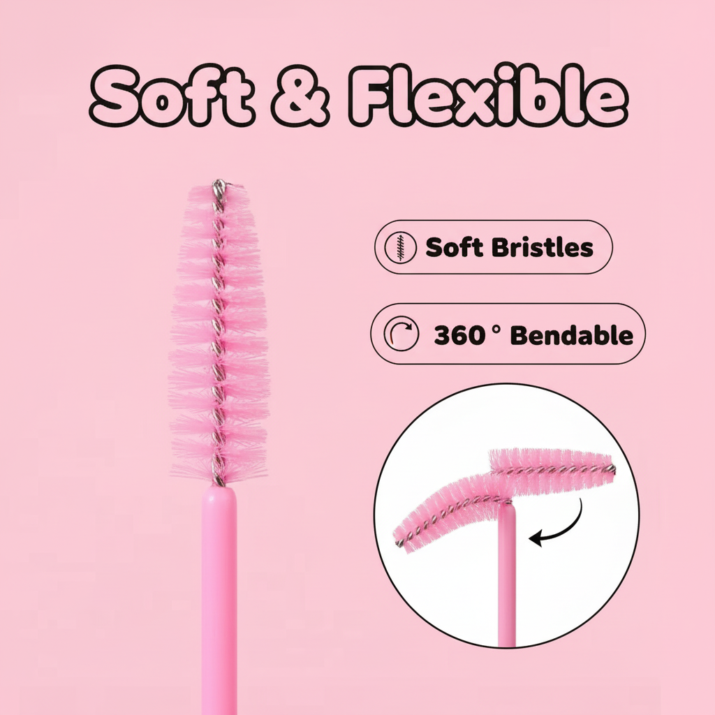 50pcs Disposable Eyelash Brush - Eyelash Extension Eyelash 리뷰 및 가격